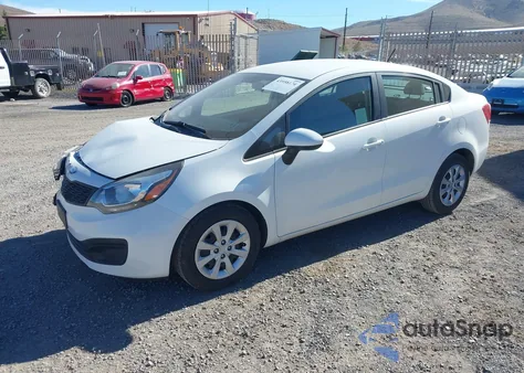 2013 Kia Rio Lx из США, поврежденный, VIN KNADM4A35D6147923